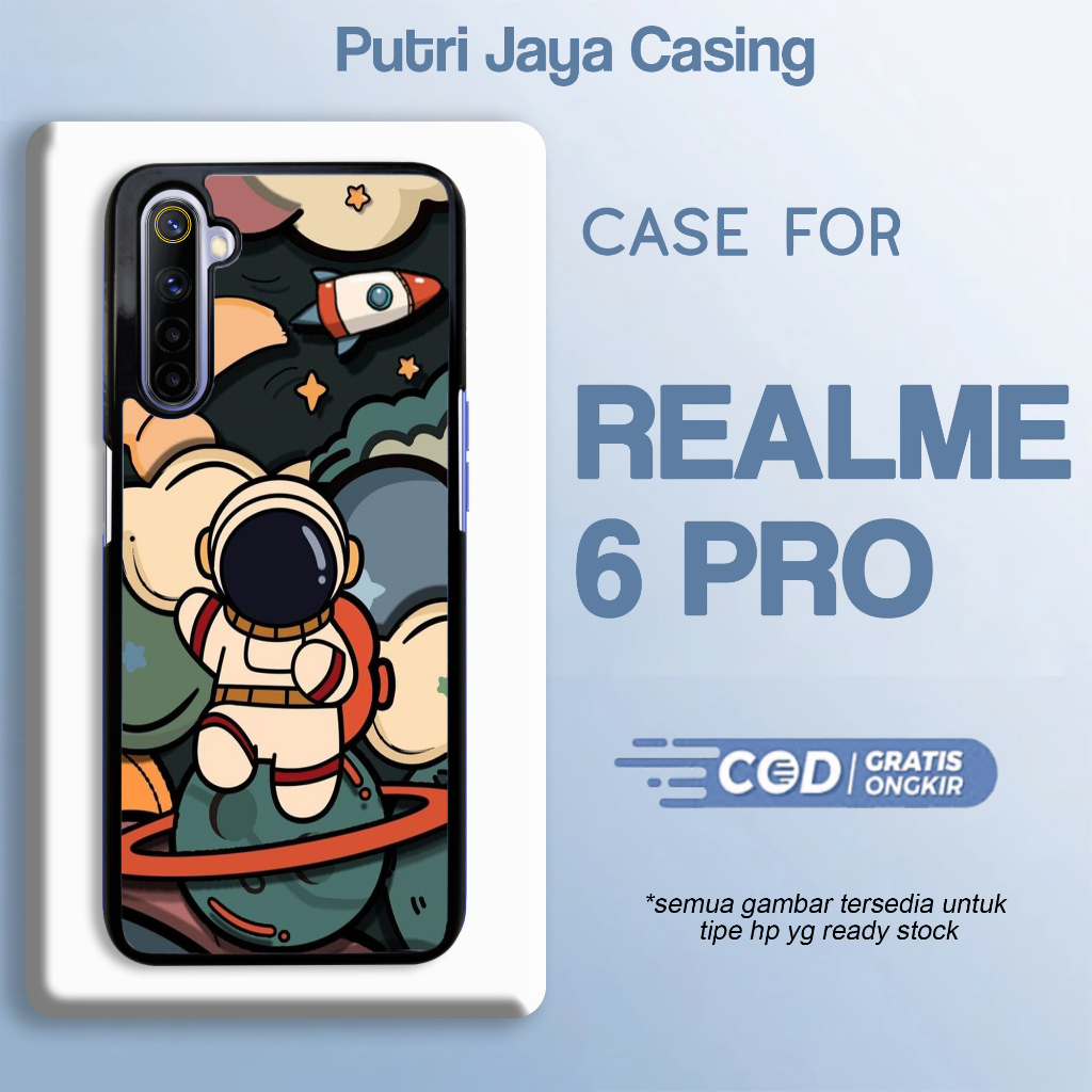 HP REALME 6 PRO เคสโทรศัพท์ ASTRO CUTE Motif 07 Hardcase Softcase Aesthetic Premium Cool อุปกรณ์เสริ