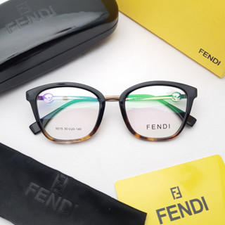 ใหม่ FENDI SUPER 9015 แว่นตากันแดด กรอบขนาด 50-20-140 สําหรับผู้หญิง