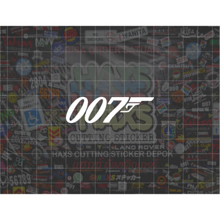 สติกเกอร์ Jamesbond ขนาด 6 ซม. สําหรับรถจักรยานยนต์ 007