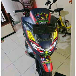 สติกเกอร์แปรผันคิ้ว และตา สําหรับ Honda PCX 160 2021-2023