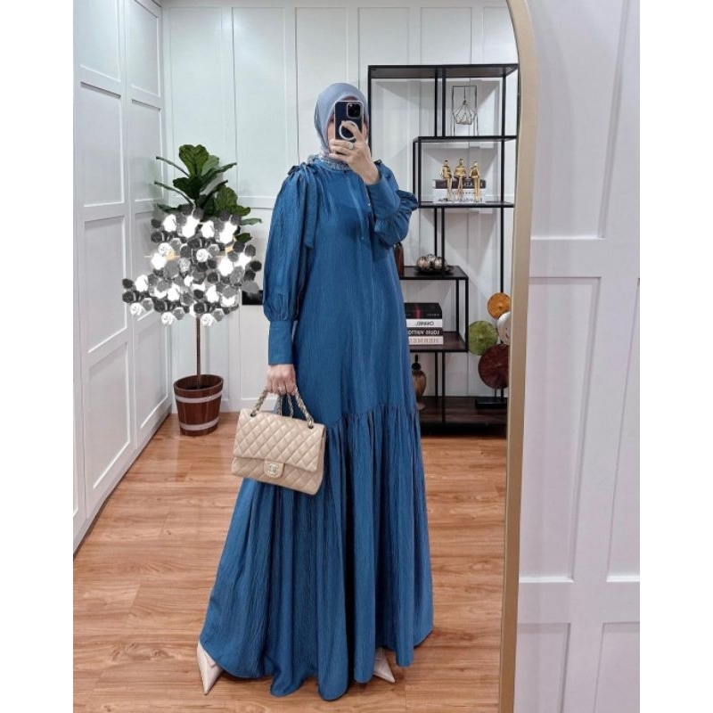 SAYLA DRESS - เดรสอีดสวย เรียบง่าย หรูหรา