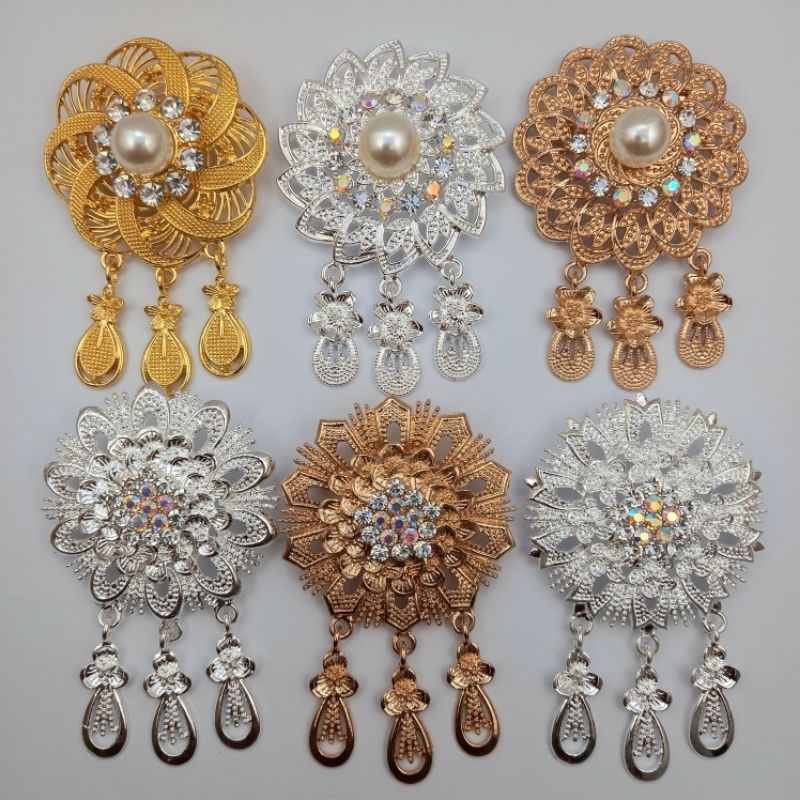 เข็มกลัด MATA Jurai, เข็มกลัด Kebaya, เข็มกลัดเหาใหม่, เข็มกลัดตา, อุปกรณ์เสริม kebaya