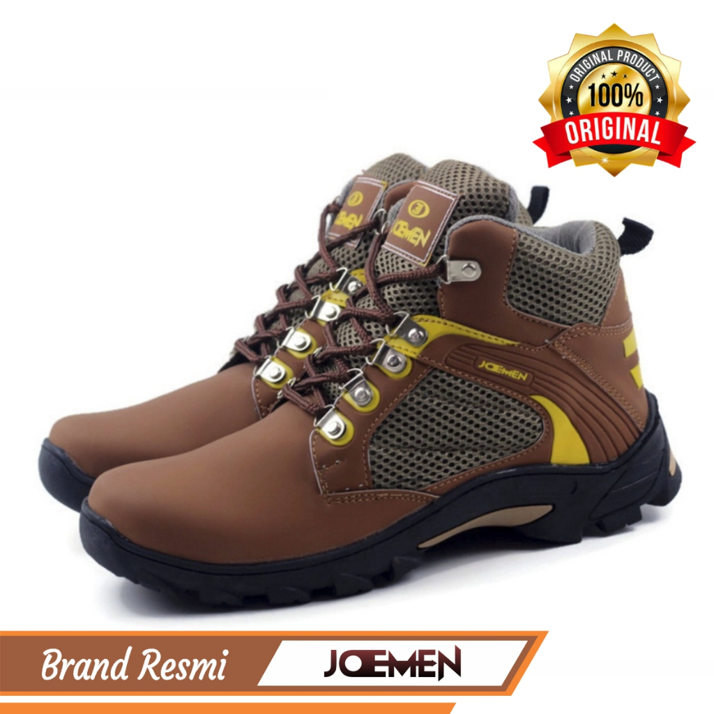 Joemen J 85 รองเท้าบูทยาวสําหรับผู้ชายรองเท้าโครงการทํางานกลางแจ้งที่สะดวกสบายเป็นพิเศษ ANTI-BREAK