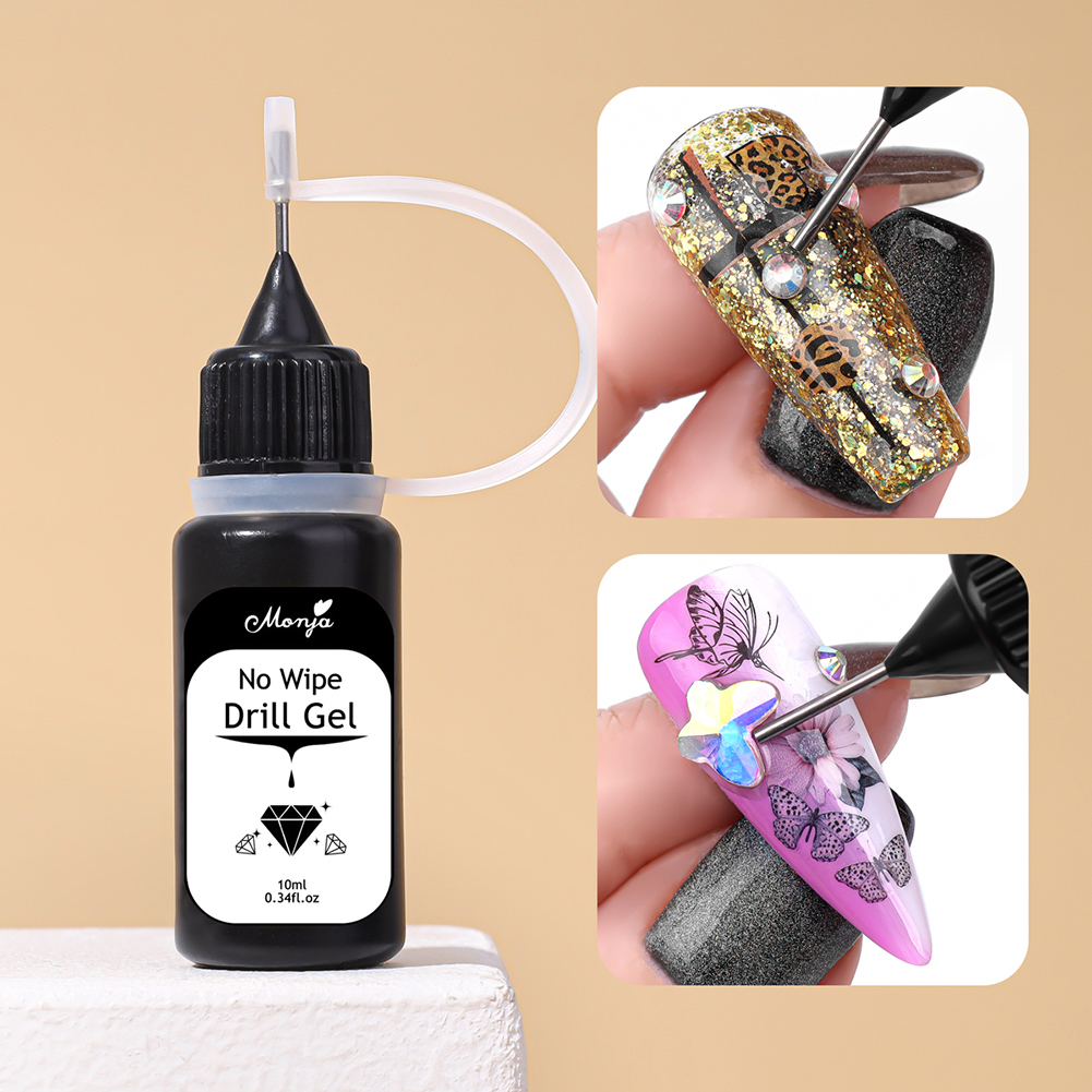 RHINESTONE GLUE PEN / STUCK DRILL GLUE NAIL PEN 10ml / RHIINESTONES NAIL STUCK DRILL