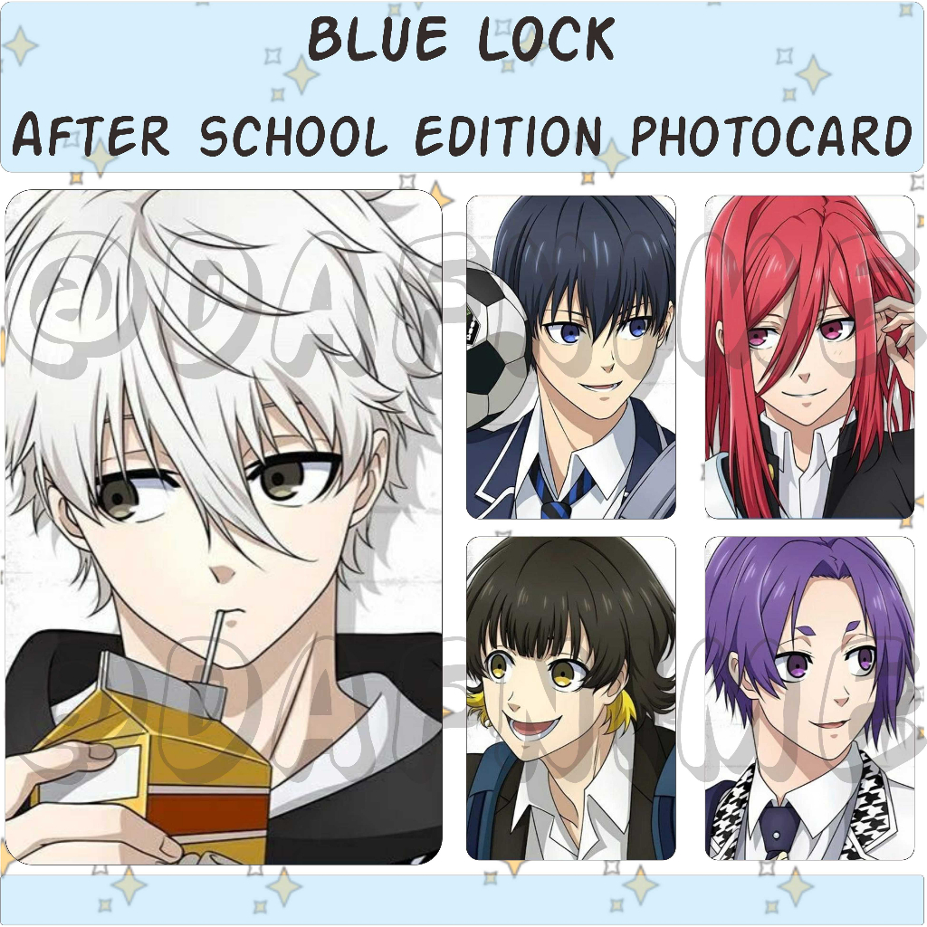 Blue LOCK AFTER SCHOOL EDITION PHOTOCARD ANIME