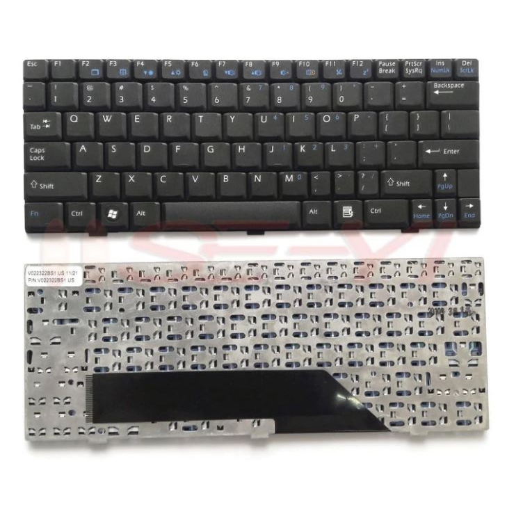 Axioo DJM MSI U90 MSI U100 Advan P1N 46120 คีย์บอร์ด