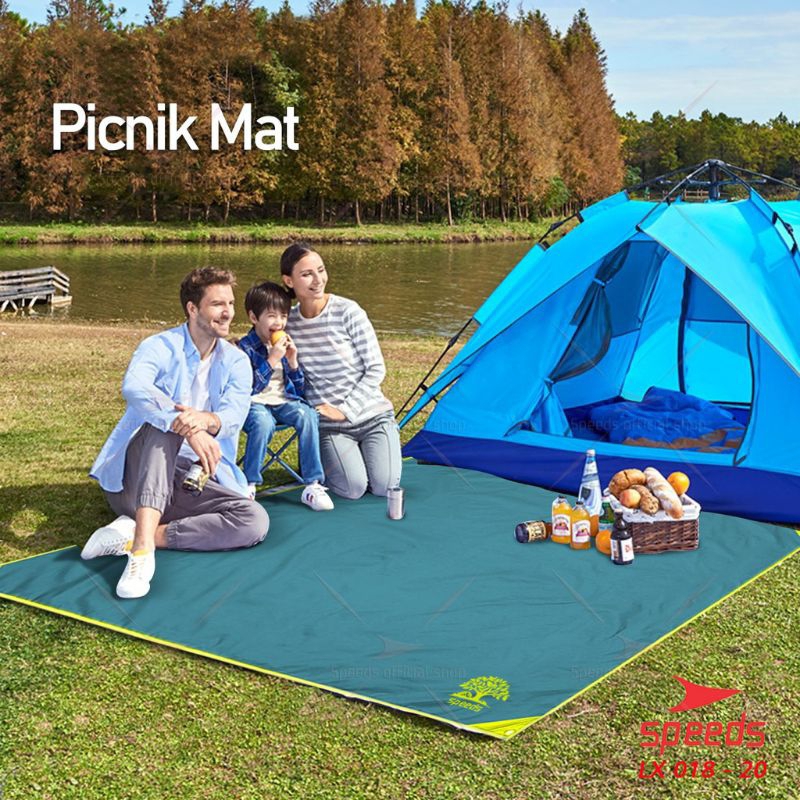 เสื่อสําหรับเดินทาง เสื่อพับแบบพกพา SPEEDS LX 018-20