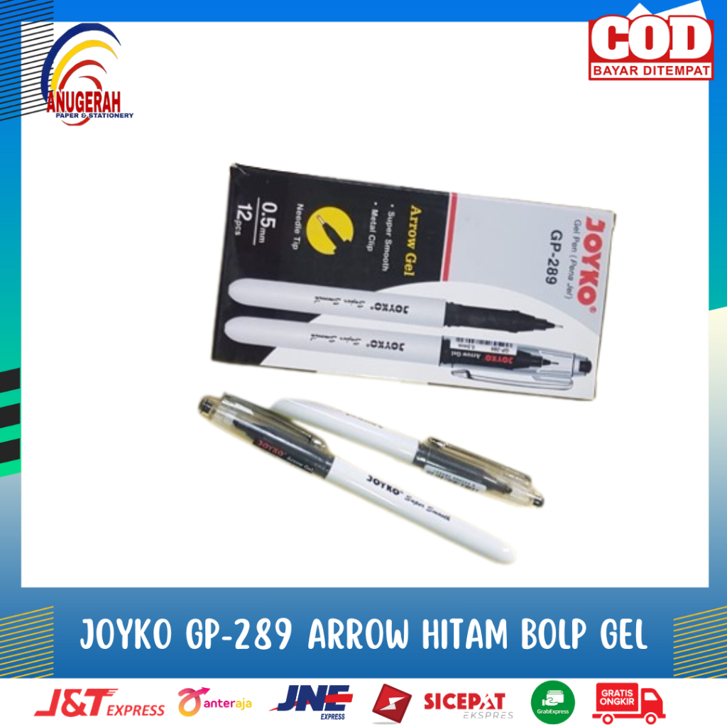JOYKO GP-289 ARROW BLACK BOLP GEL (ชิ้น)
