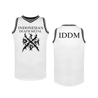 เสื้อเจอร์ซีย์ INDONESIAN DEATH METAL (สีขาว)