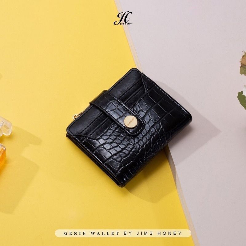 Genie Wallet Jims Honey BLACK Genie Jims Honey กระเป๋าสตางค์ผู้หญิง