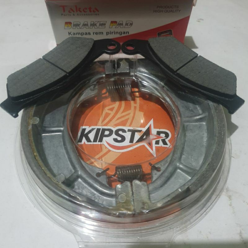 ผ้าเบรคหน้าหลัง PULSAR 135 180 UG3 UG4 200 DTSI/OLD