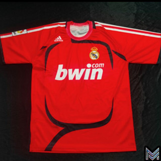 เสื้อกีฬาผู้รักษาประตู Real Madrid 2007 พิมพ์ลาย