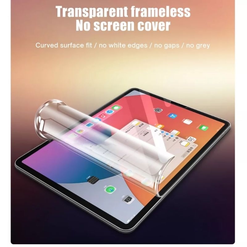 LAYAR Hydrogel Tablet Huawei Mediapad M2 10" Dtab D01h / M3 Lite 8.0" / M5 10.8 นิ้ว / Mediapad M6 1