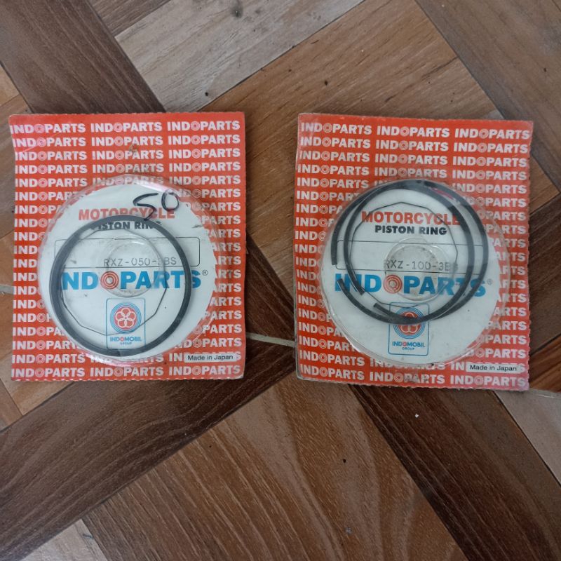 แหวนลูกสูบแหวนลูกสูบ os 50 100 Yamaha Rxz Rzr indoparts