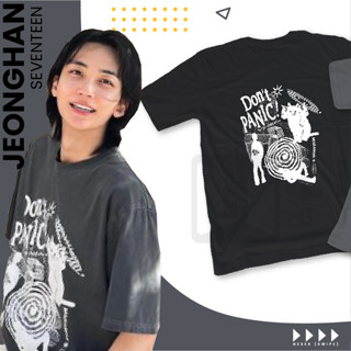 เสื้อยืด พิมพ์ลาย Jeonghan seventeen Phenomenal panic