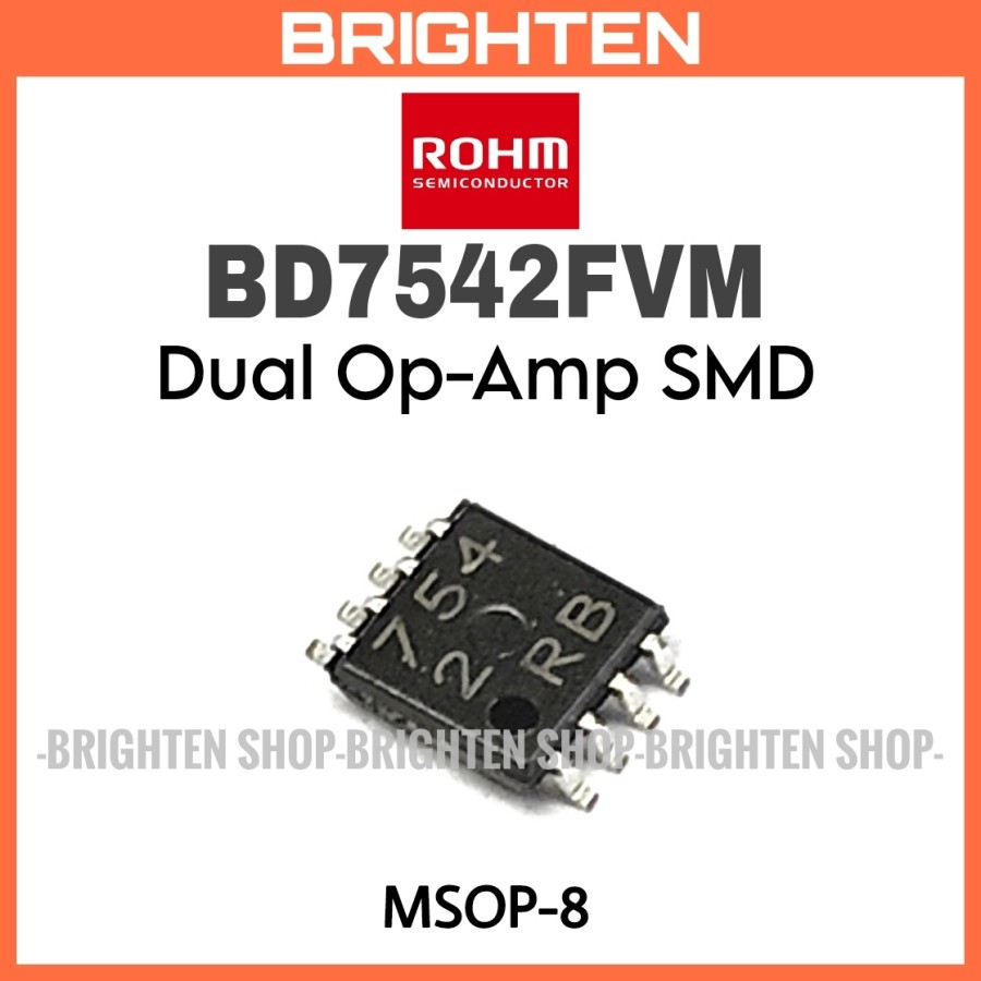 ROHM BD7542FVM Dual Op Amp SMD 7542 MSOP8