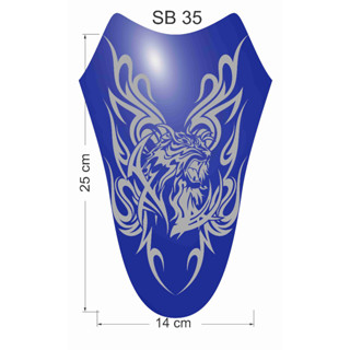 สติกเกอร์ตัด มอเตอร์ชนเผ่า SB 35