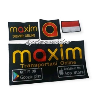 ใหม่ 4IN1 สัญลักษณ์ DRIVER MAXIM PLAYSTORE สําหรับเย็บปักถักร้อย