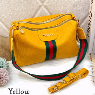 Marione - Tas selempang Women Ir Tojiron 2Res Free Coverbag Sling Women Quality Leather Tas slingbag Korean fashion Orange Peel Material