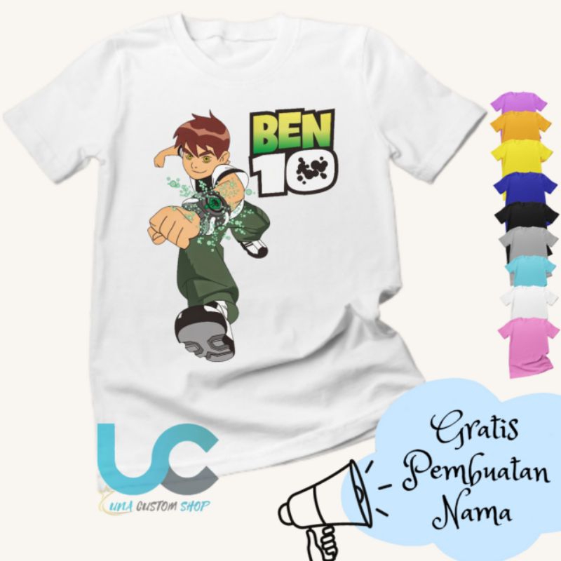 เสื้อยืด Ben 10 Children& 39;s | เสื้อผ้าเด็ก Ben 10& 39;s | เสื้อยืดเด็ก& 39;s สกรีนลาย | เสื้อยืดเ