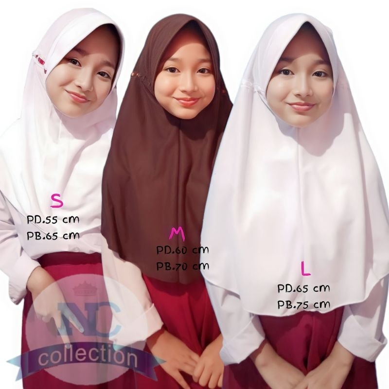 SCHOOL HIJAB/SCHOOL UNIFORM HIJAB/เสื้อยืด HIJAB