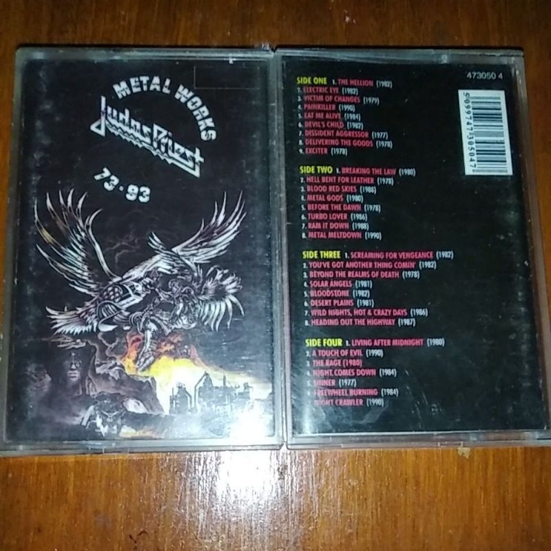 Judas Priest Cassette - Metal Works (2 Cassettes)