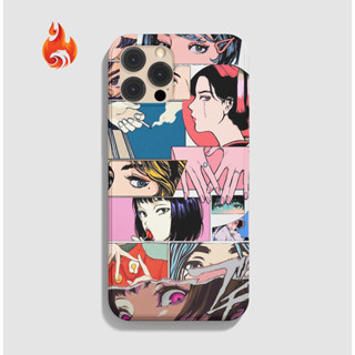 Eaglecase เคสมันวาว ลายการ์ตูนเด็กผู้หญิง ธีมภาพวาด / เคสทุกประเภท - (สามารถทุกประเภทของ hp)