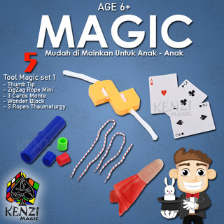 Paket Alat Sulap Tool Magic Set Box Mainan Sulap Anak