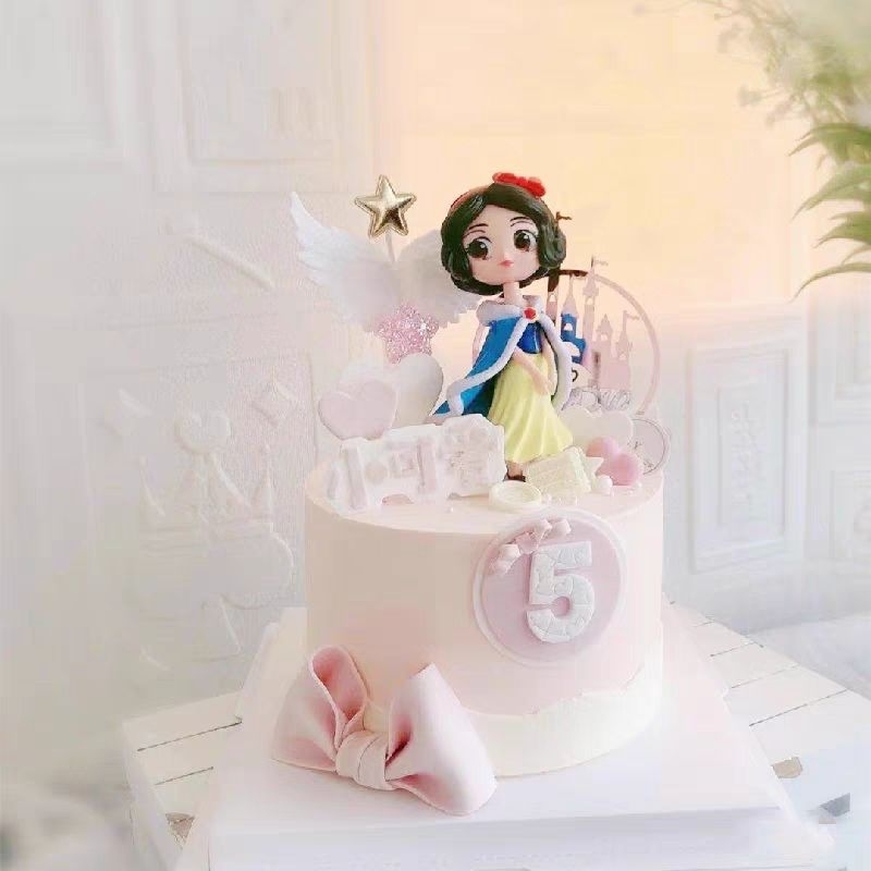 PRINCESS SNOW WHITE FIGURE / SNOW WHITE CAKE TOPPER NO.2 PREMIUM