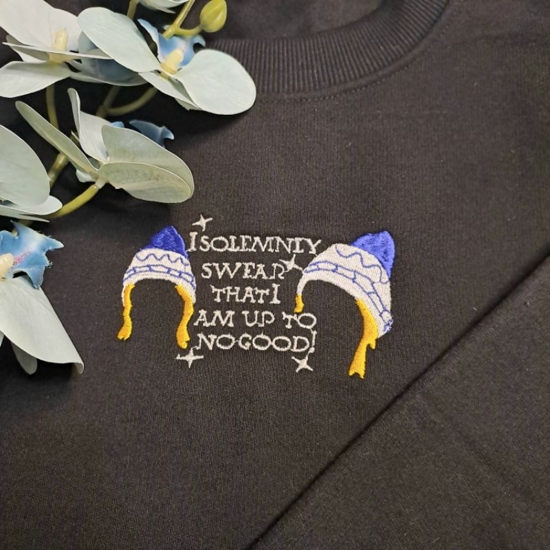 Graizx - 290 I Solemnly Swear That I Am Up to No Good โดย Dead Trees Sweater