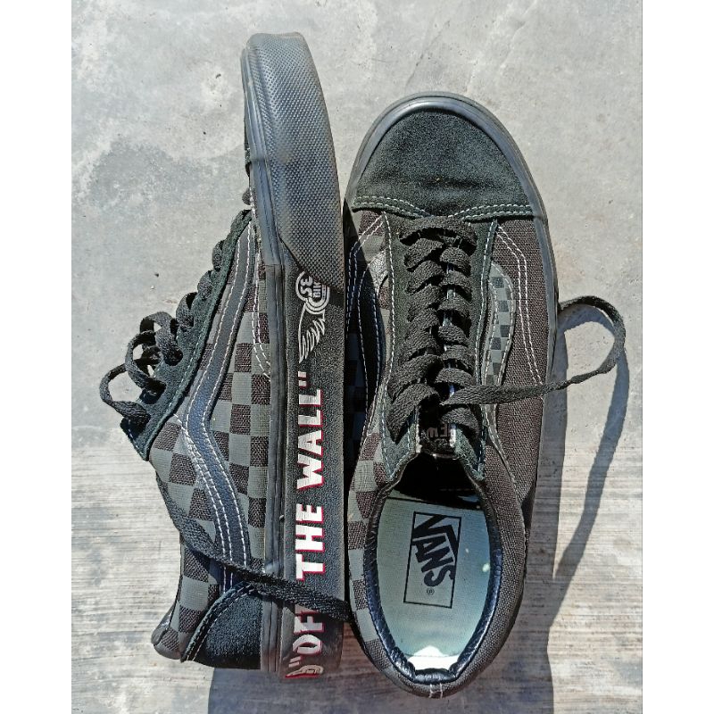 Vans x SE bike Style 36pk Ripper Black Check สะท้อนแสง