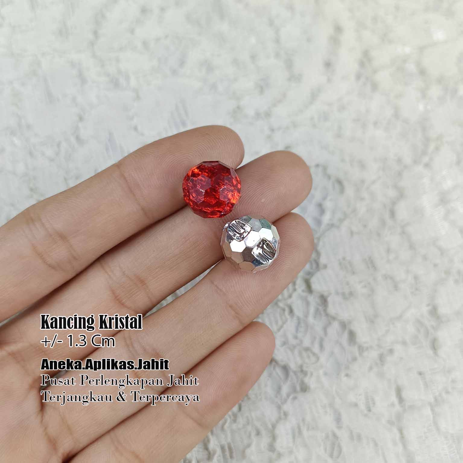 1 DOZEN CRYSTAL BUTTONS K140 - K194
