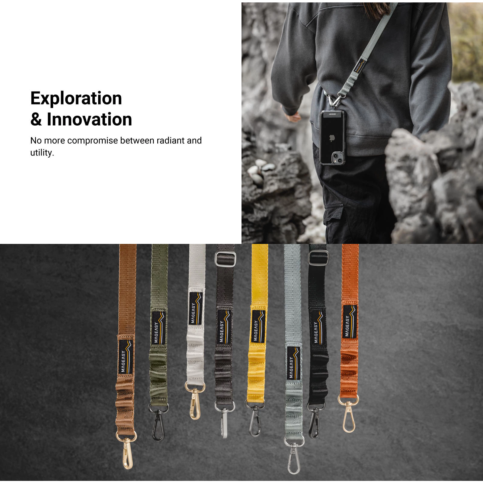 GANTUNGAN สายรัดสลิง Lanyard HP Gadget Mageasy 20mm thumbnail 4
