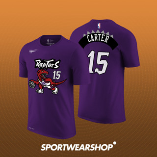 เสื้อยืดบาสเก็ตบอล ลาย NBA TORONTO RAPTOR VINCE CARTER No.15 สําหรับผู้ชาย และผู้หญิง