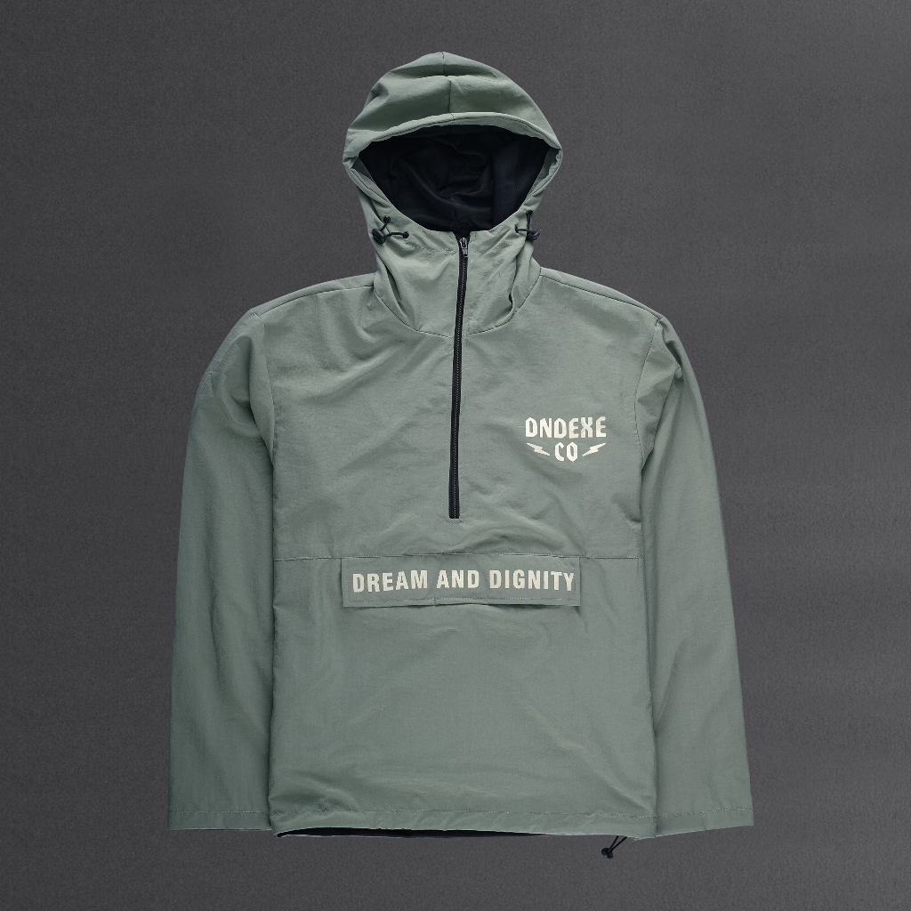 เสื้อแจ็คเก็ต DND EXE Cagoule Catch DND สีเขียว