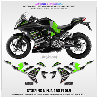 KAWASAKI สติกเกอร์ ลายกราฟิก NINJA 250 FI SC สําหรับติดตกแต่งรถจักรยานยนต์ สินค้าพร้อมส่ง