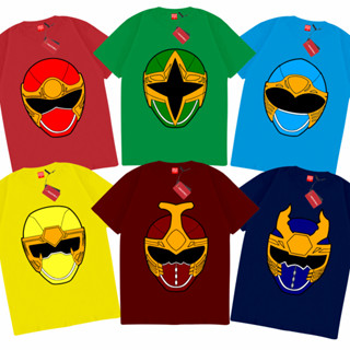 เสื้อยืด พิมพ์ลายอนิเมะ Sakazuki POWER RANGERS NINJA STORM Super Sentai สําหรับผู้ชาย