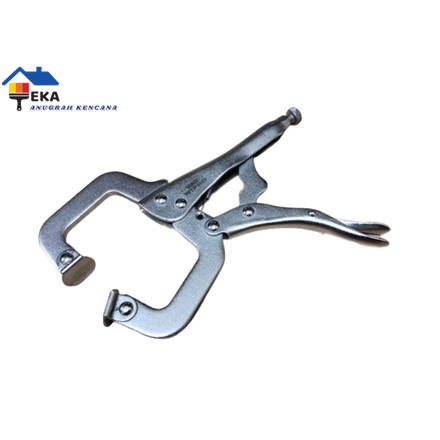 Wipro 6" นิ้วคีมจระเข้ Clamp Lock Plier C Clamp Swivel Lock Eak