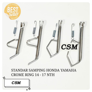 STANDAR SAMPING CHROME RING 14 17 HONDA YAMAHA Beat Mio Scoopy Vario Dll