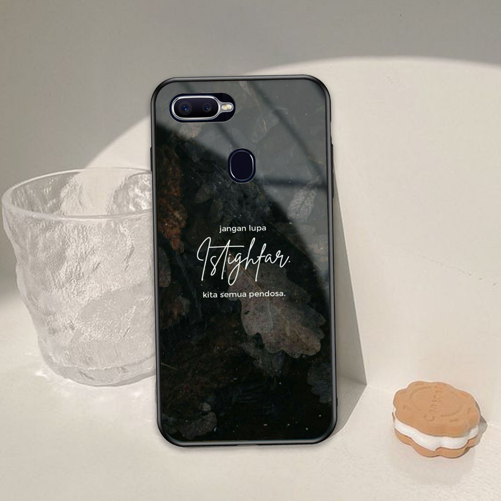 Oppo F9 / Realme 2 Pro Case - Motif Phone Case ( QUOTES 1 ) Hardcase 2D Glossy - Shiny Case - Phone 