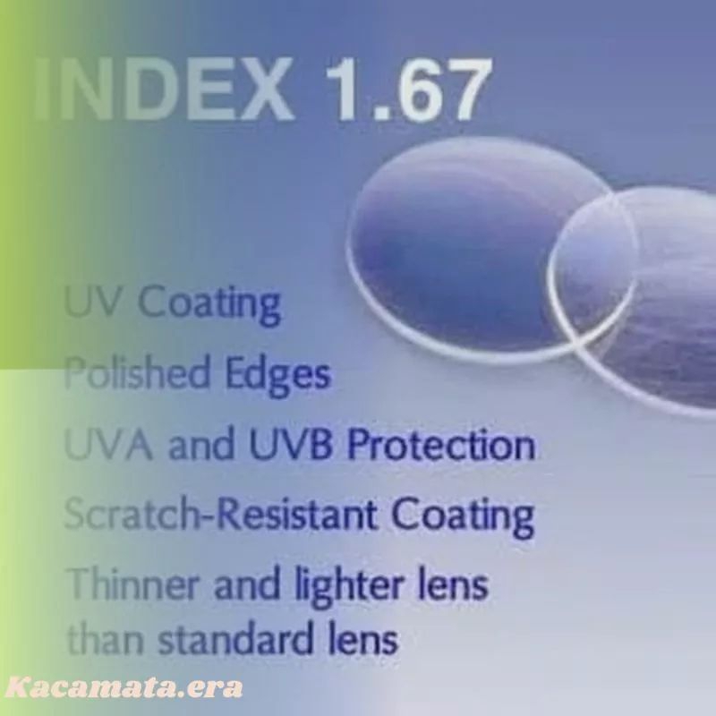 เลนส์ H-INDEX 1.67**