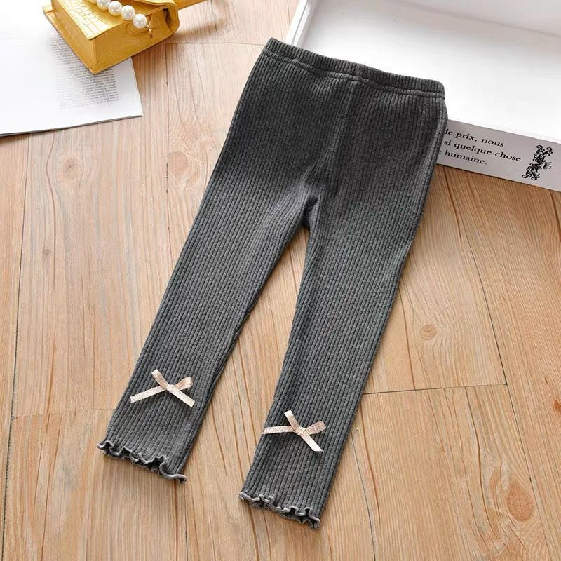 NAJWA - เลกกิ้งขายาวเด็ก Aruna / เลกกิ้งริบบิ้นขายาวเด็กผู้หญิง Aruna 1020