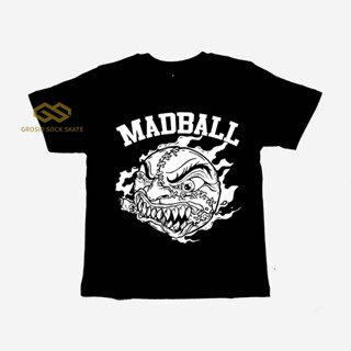 เสื้อยืด พิมพ์ลาย BAND MADBALL Music สําหรับเด็ก อายุ 1-12 ปี