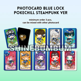 โฟโต้การ์ด Blue Lock "Pokechill Steampunk" ver (2 ด้าน)