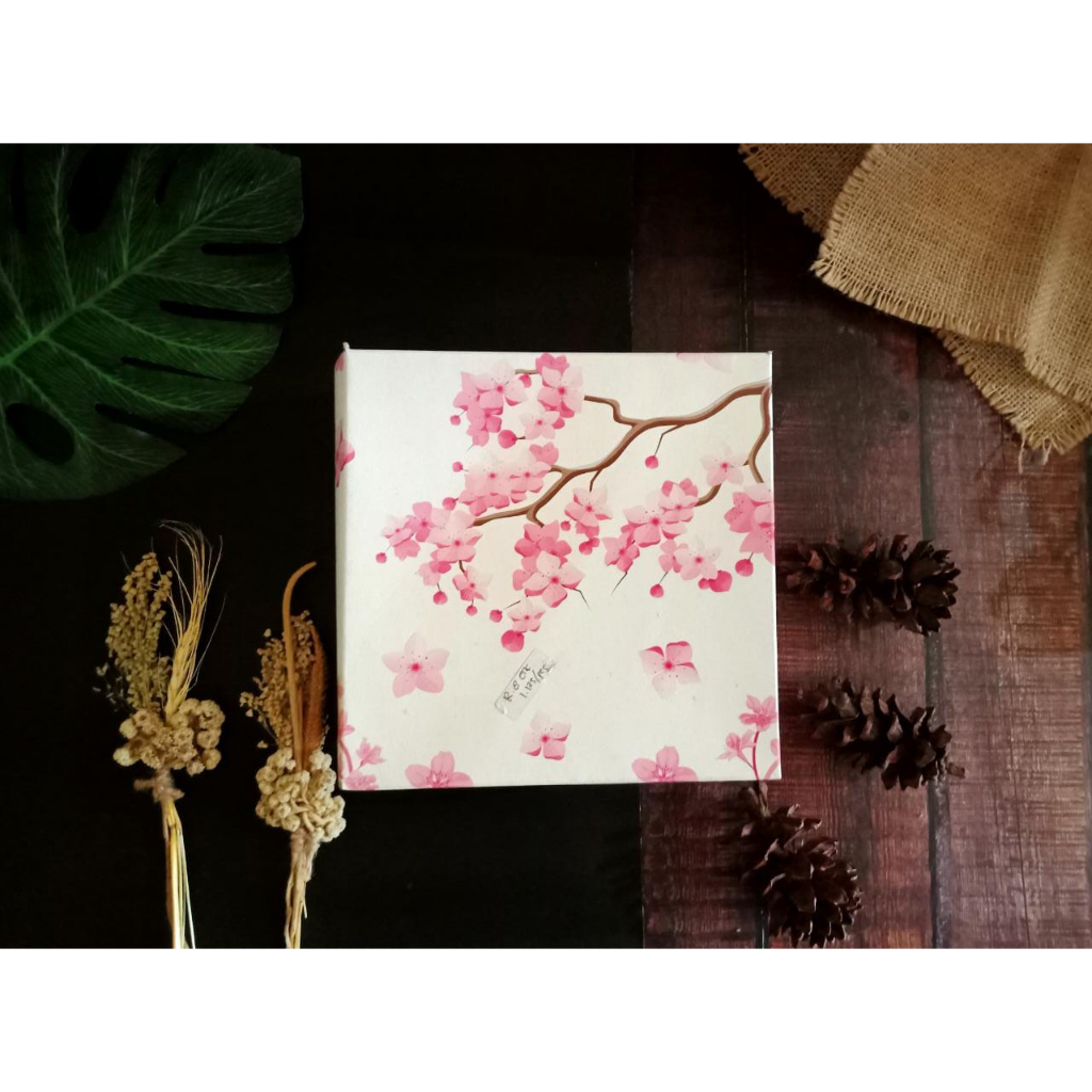 กล่องเค้ก 8 ซม. x 8 ซม. x 7 ซม. R8 SAKURA What is Kabar 10 ชิ้น (R8 SAKURA)