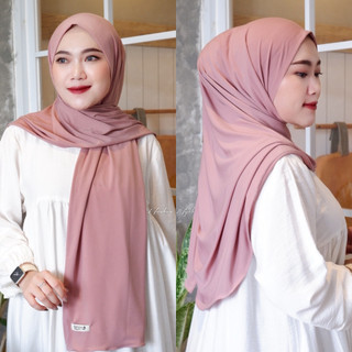Hanhan Hijab - Pashmina Instan Oval Jersey Premium