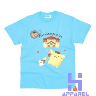 เสื้อยืด พิมพ์ลาย Pompompurin POM POM PURIN สําหรับเด็ก