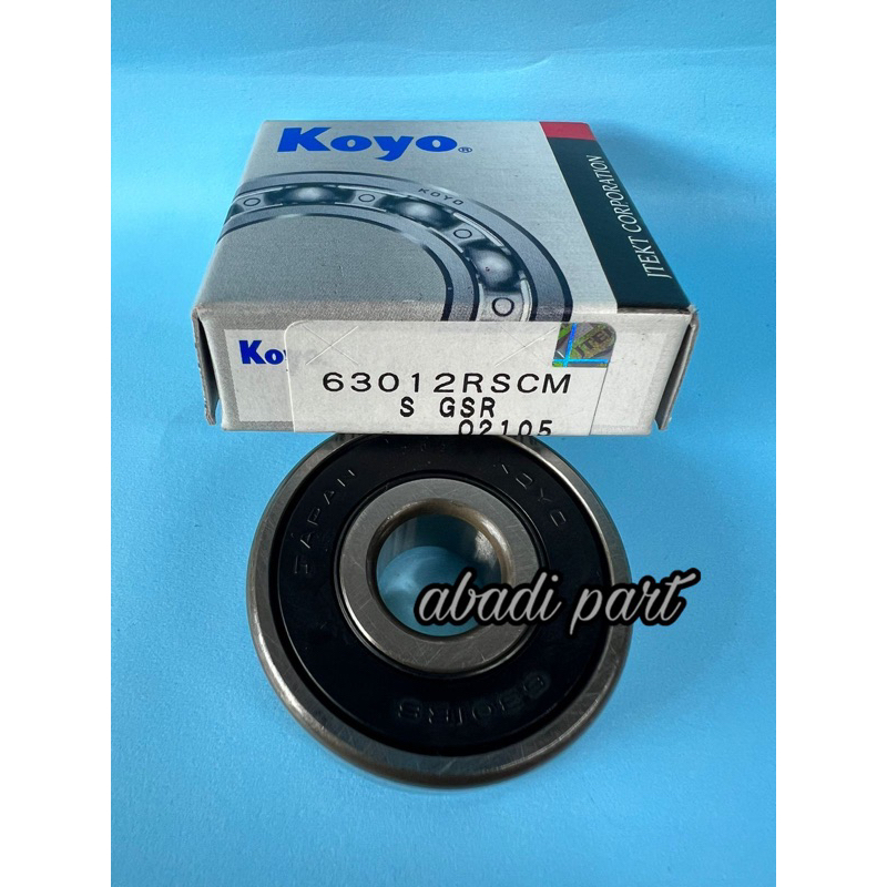 BEARING 6301 2RS KOYO SUPRA X SATRIA FU TIGER LAHER 6301 2RS KOYO