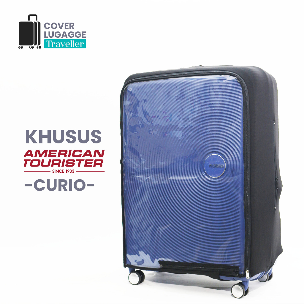กระเป๋าเดินทางฝาครอบป้องกันสําหรับยี่ห้อ/ยี่ห้อ American Tourister Curio ทุกขนาด 20 นิ้ว 25 นิ้ว 28 