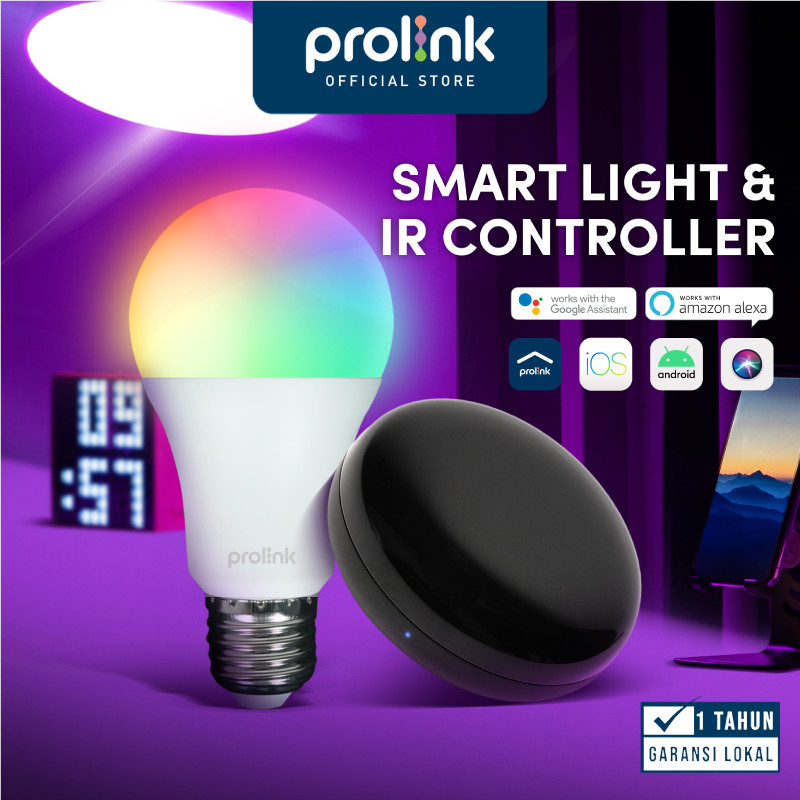 Prolink หลอดไฟ LED (DS3601) พร้อมรีโมตควบคุม IR (DS3301)